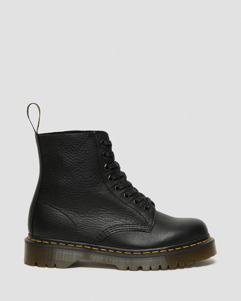 Dr Martens 1460 Pascal Bex Leren Veterlaarzen Heren Zwart | NL 285FDN